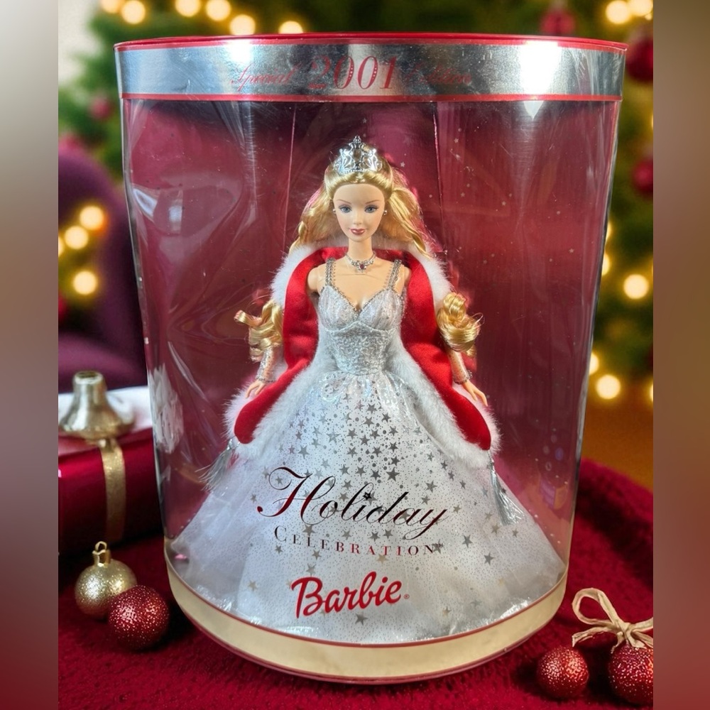 2001 Holiday Celebration Barbie Doll